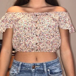 Off the shoulder top